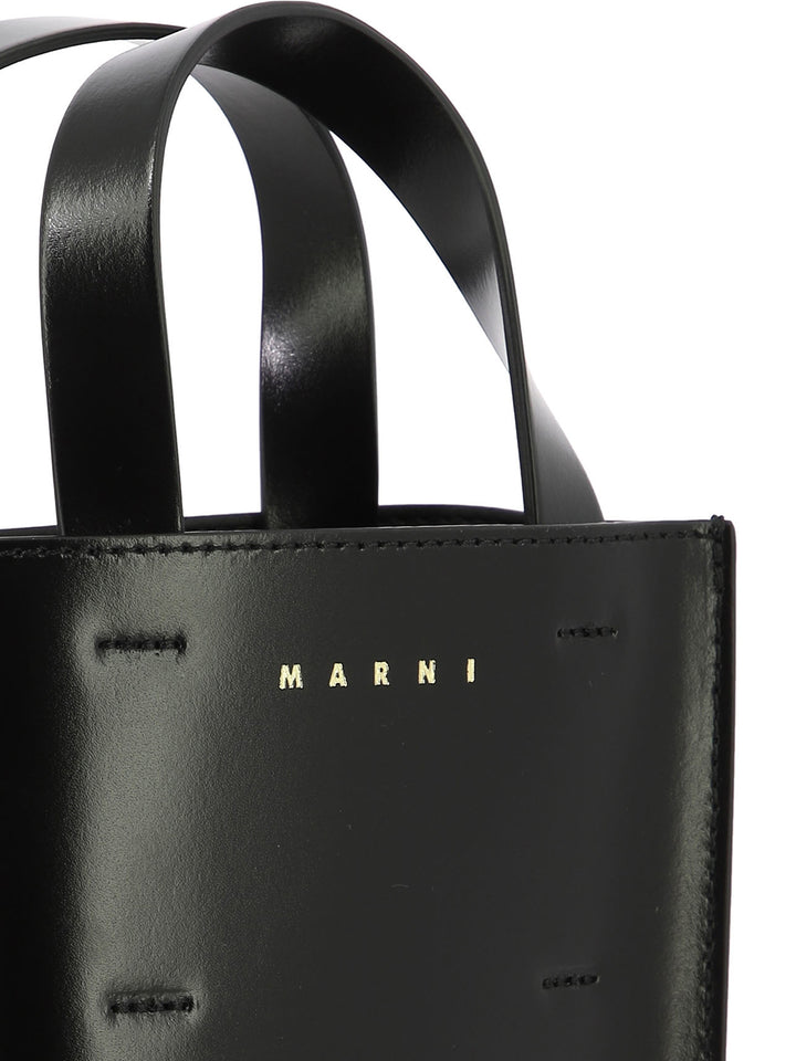 Museo Nano Handbags Black