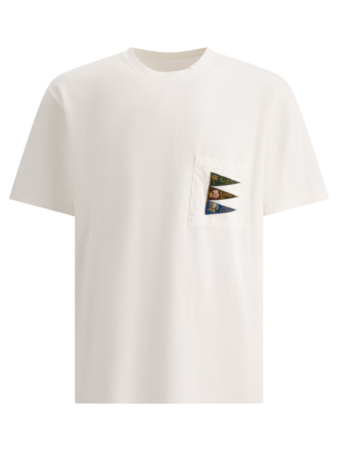 20/-Jersey Pennant T-Shirts White