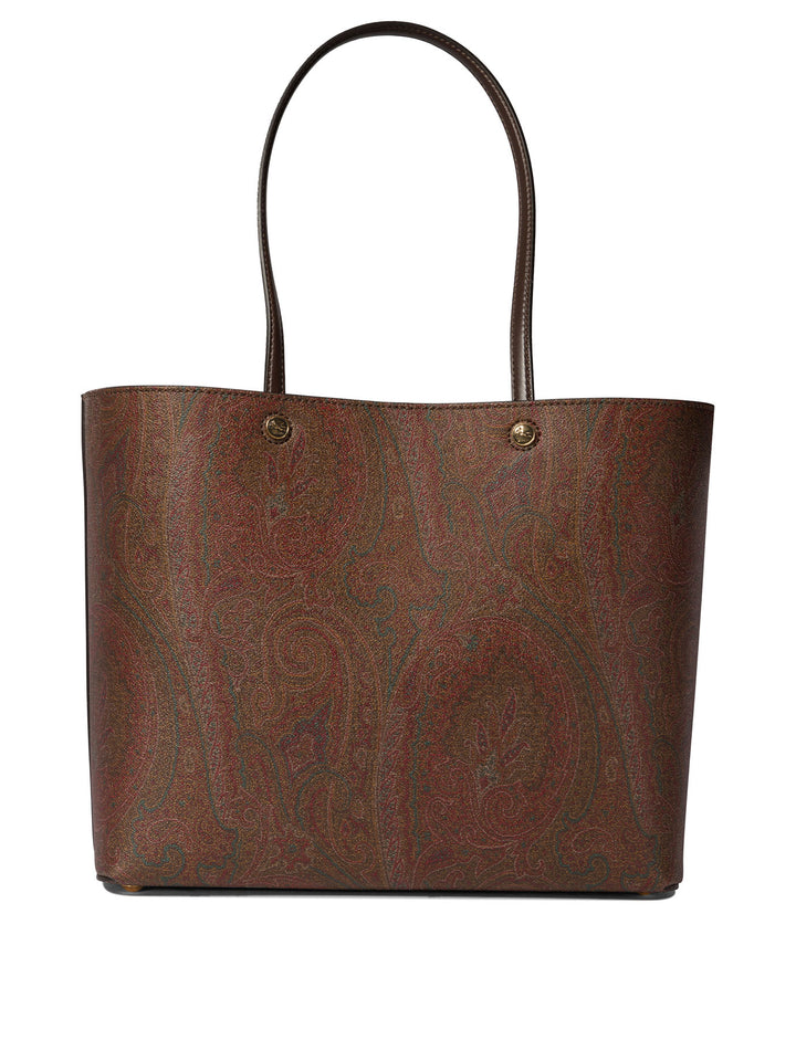 Etro Essential Shoulder Bags Brown