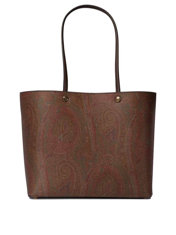 Etro Essential Shoulder Bags Brown