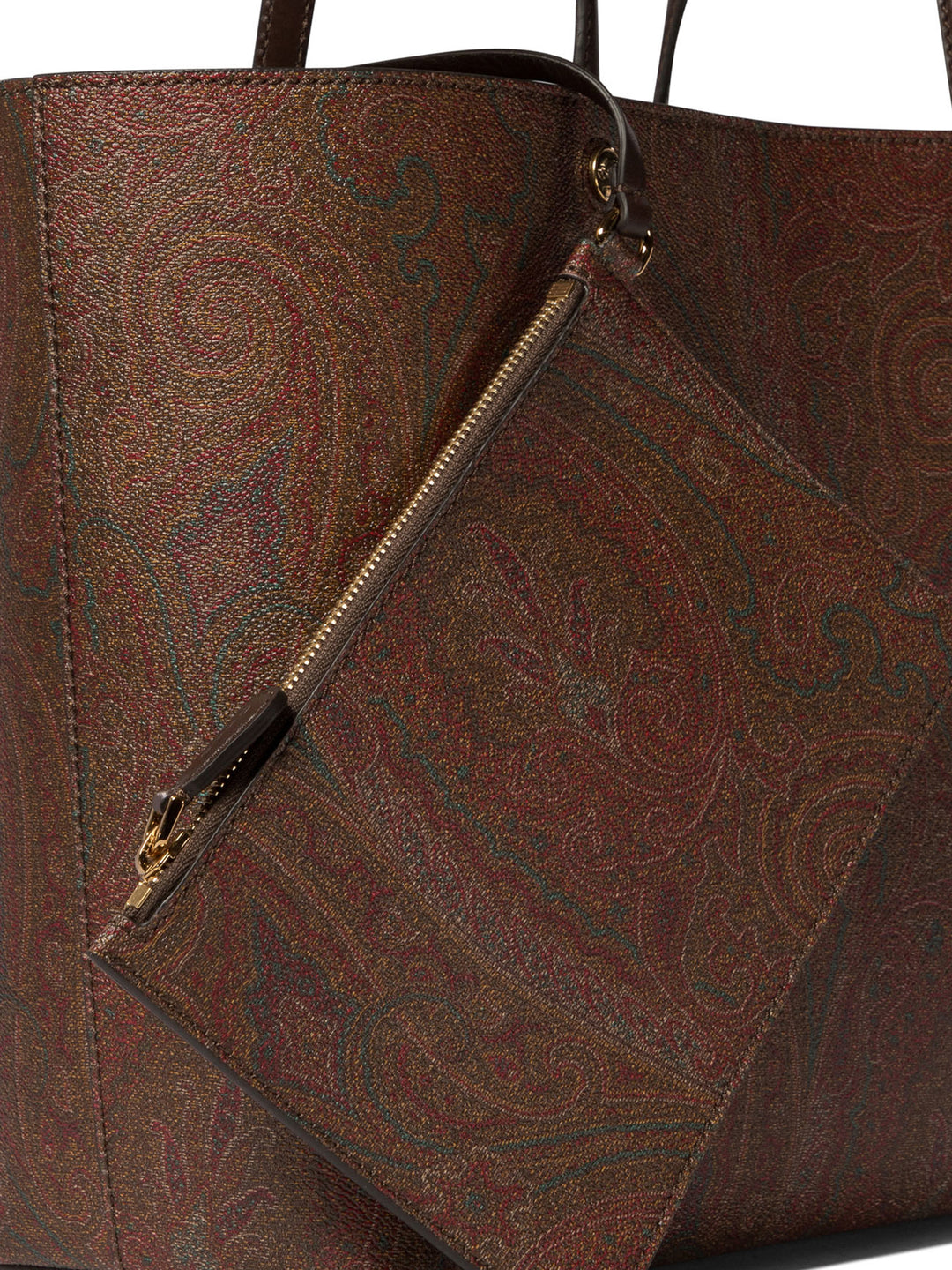 Etro Essential Shoulder Bags Brown