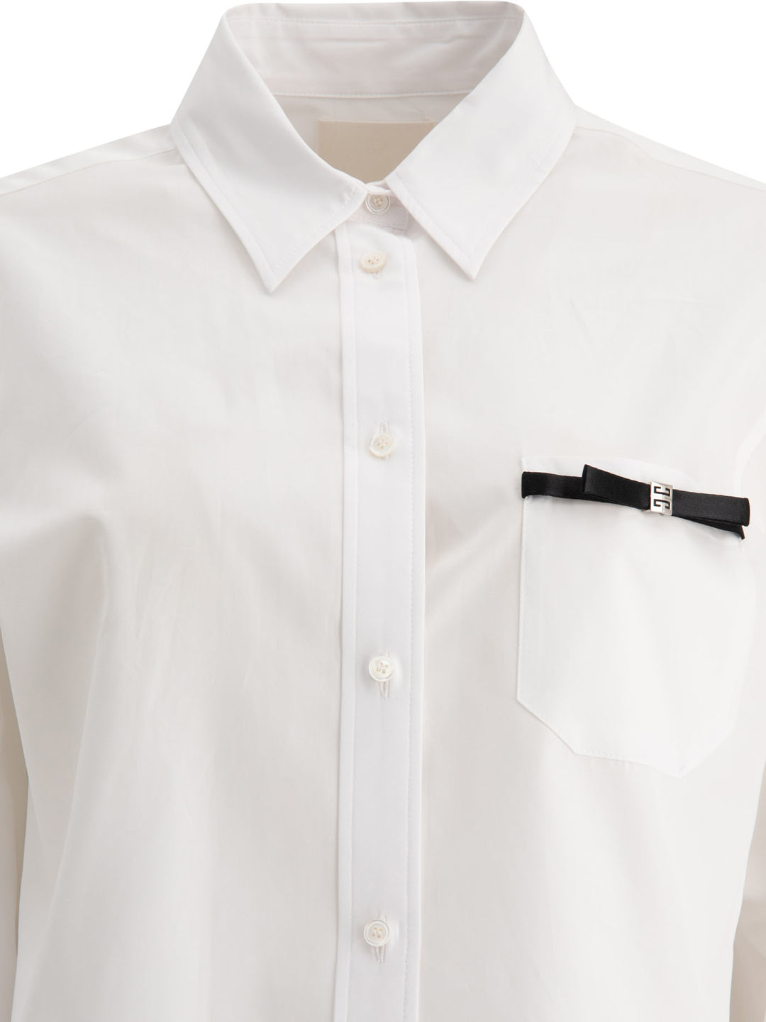 Cropped Shirt Shirts White