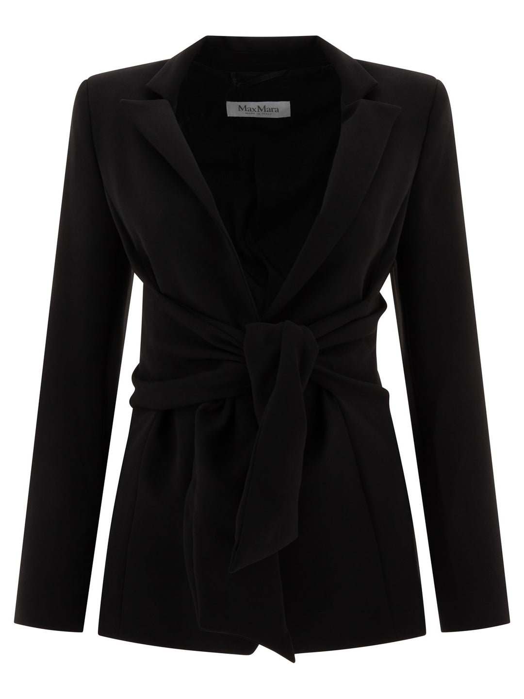 Cady Jacket With Sash Jackets Black