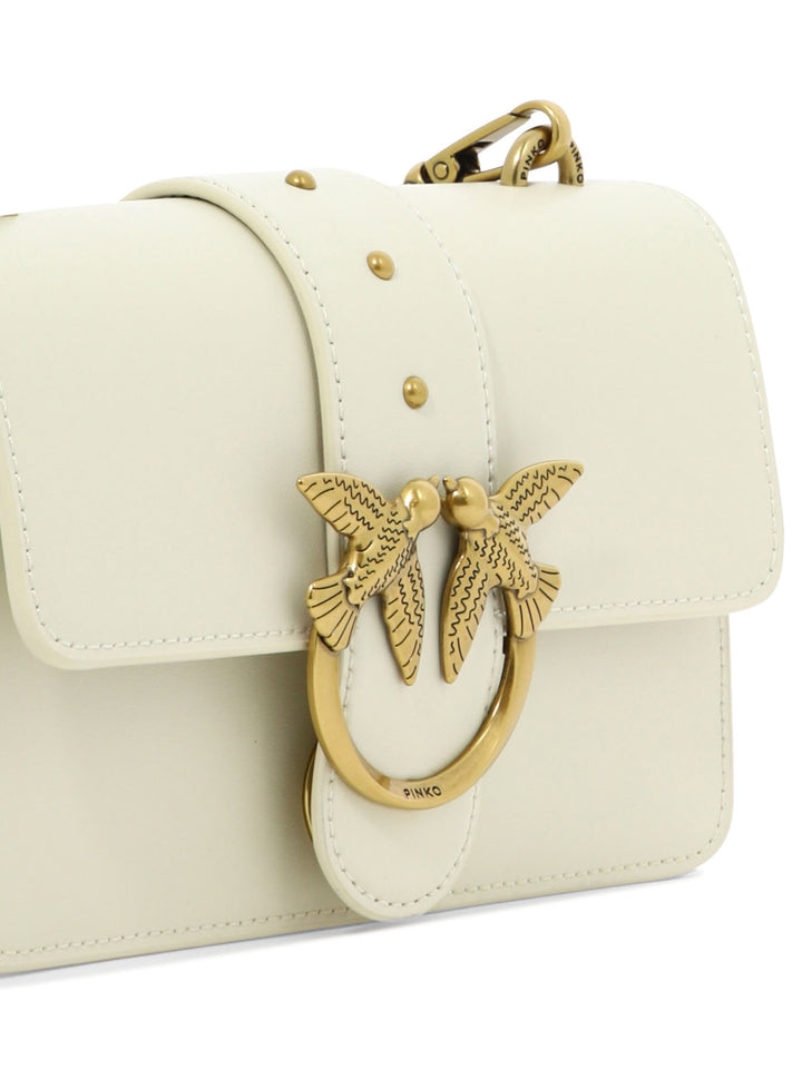 Love One Mini Crossbody Bags White