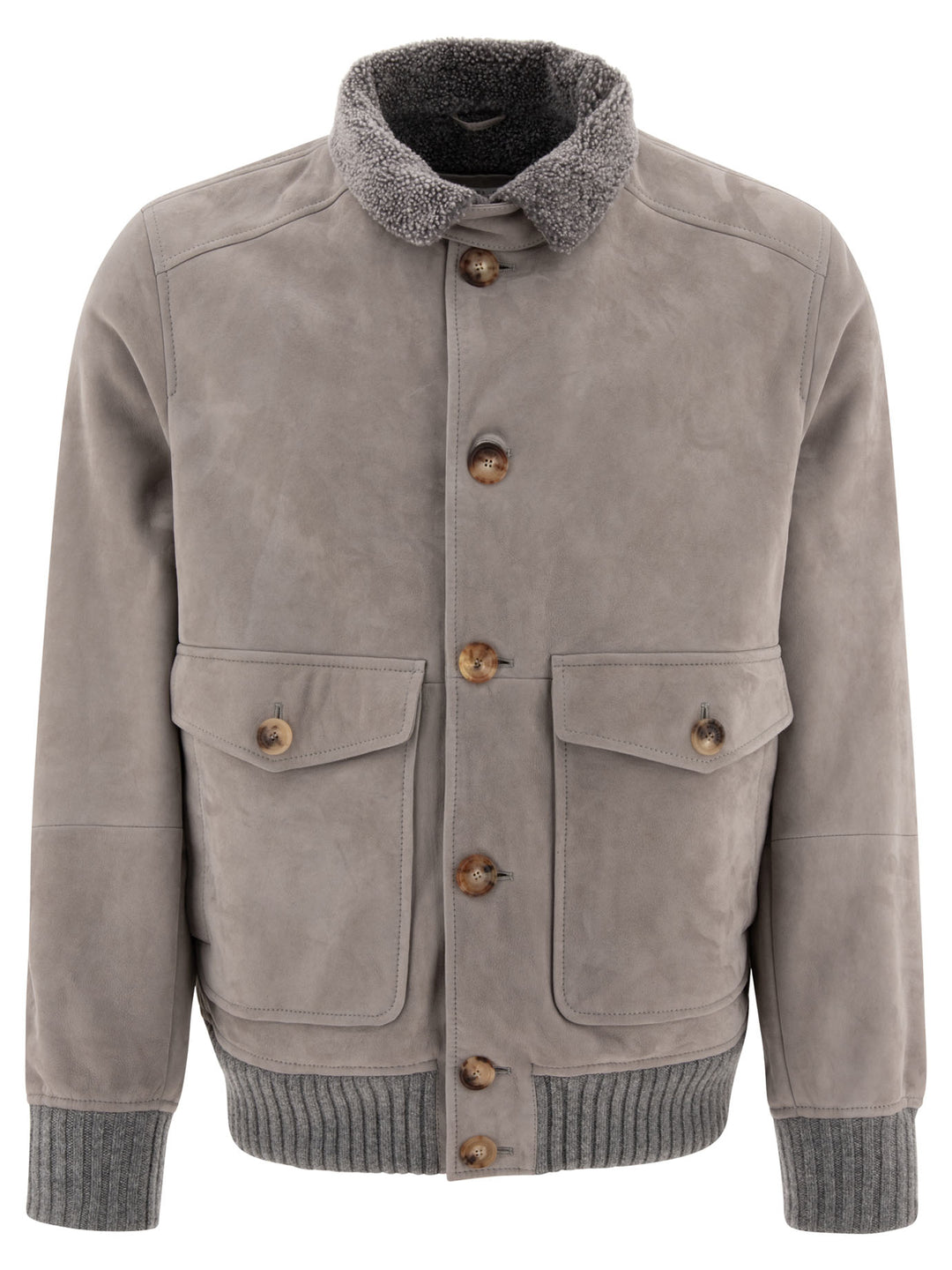 Shearling Jacket Jackets Grey