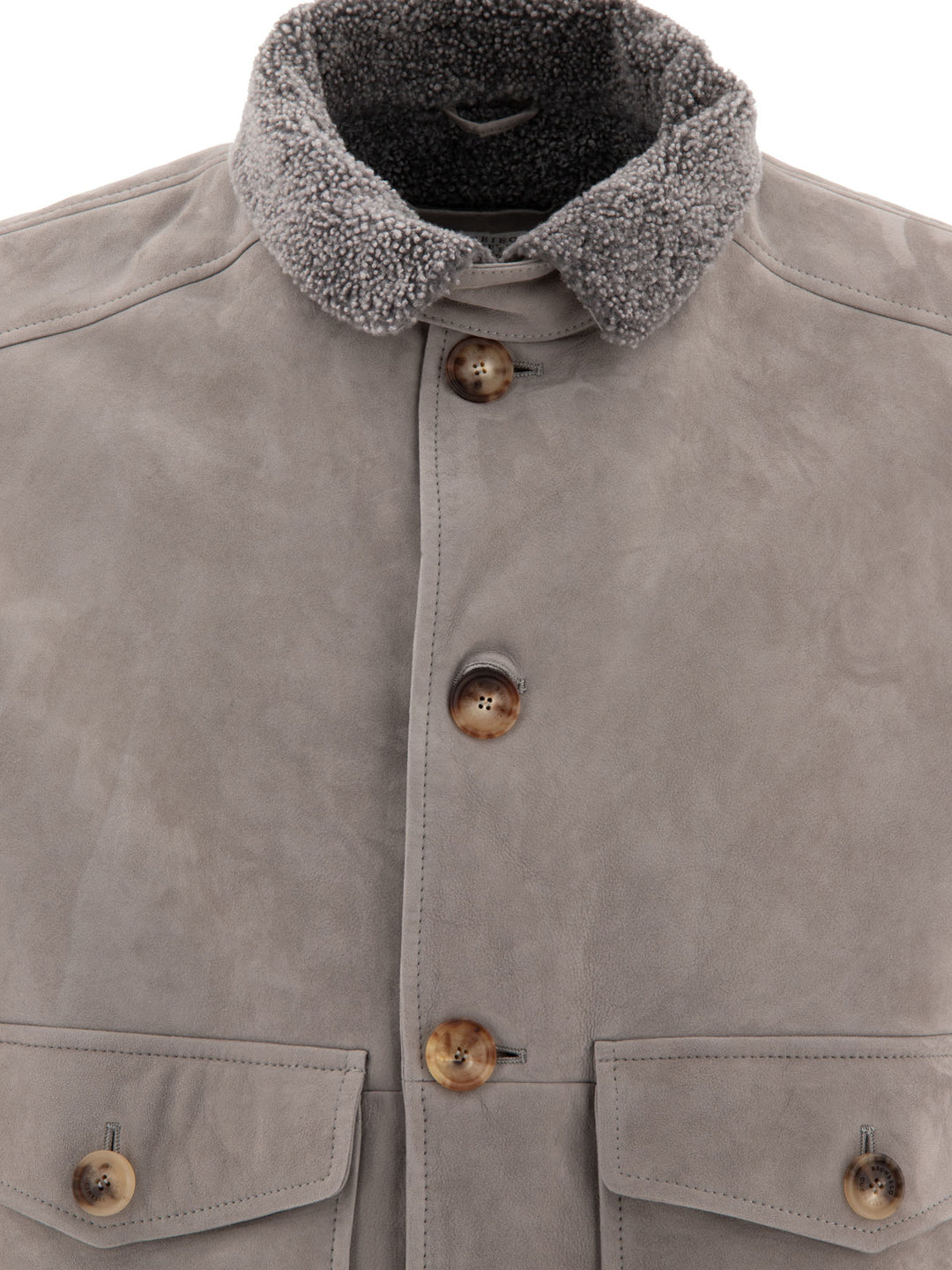 Shearling Jacket Jackets Grey