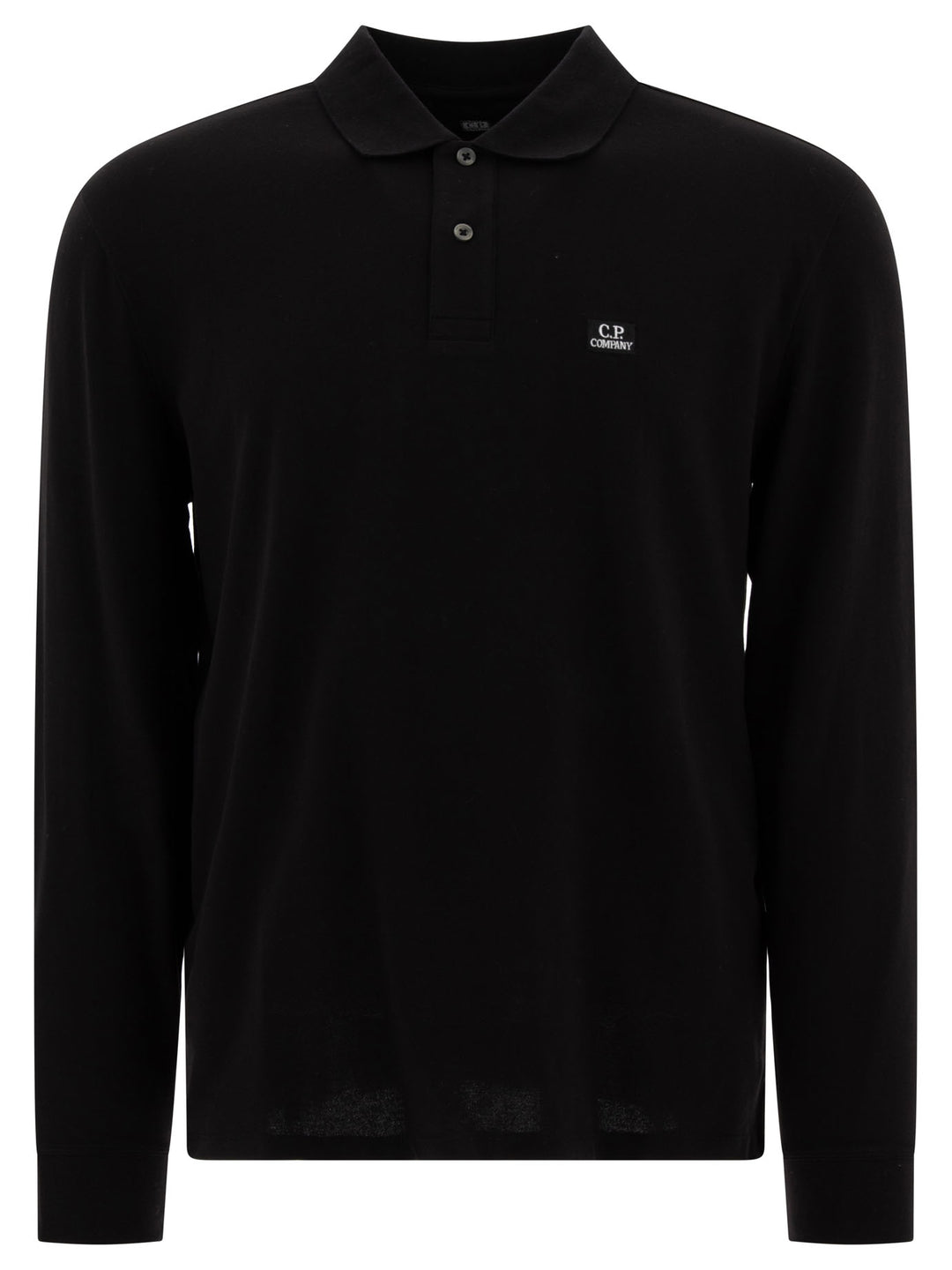 T-Shirt With Embroidered Logo Polo Shirts Black