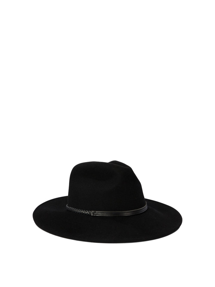 Fedora Tack Hats Black