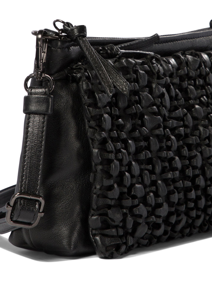 Riccio Shoulder Bags Black