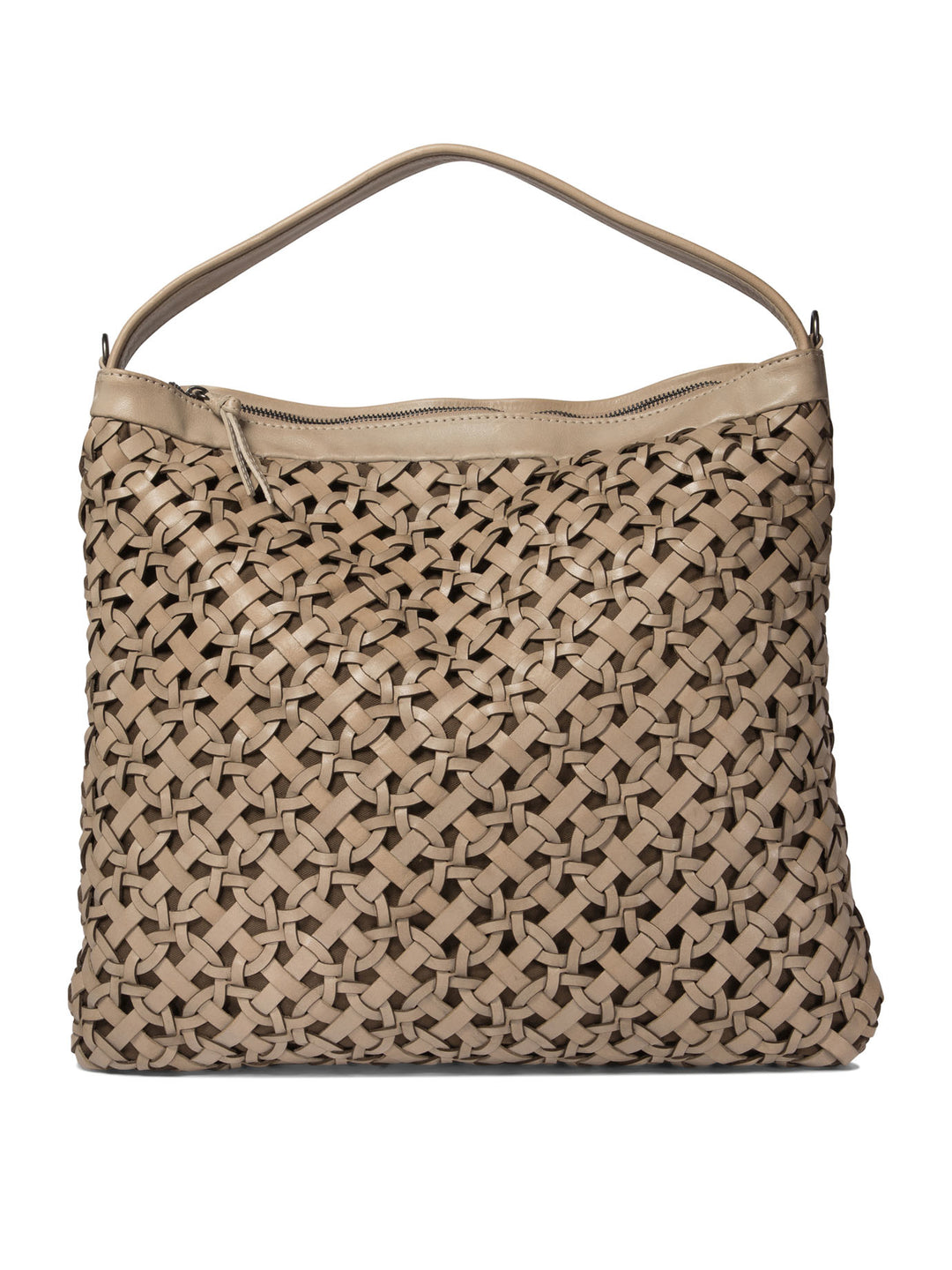 Ring Shoulder Bags Beige