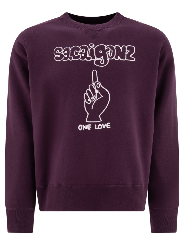 Gonz Sacaigonz Sweatshirts Purple