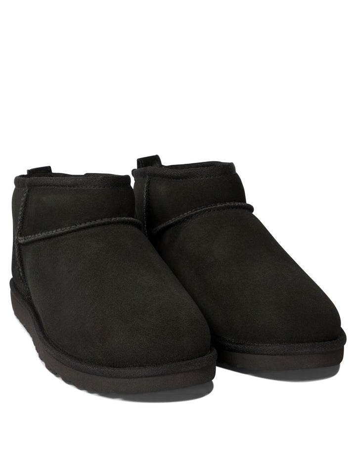 Classic Ultra Mini Ankle Boots Black