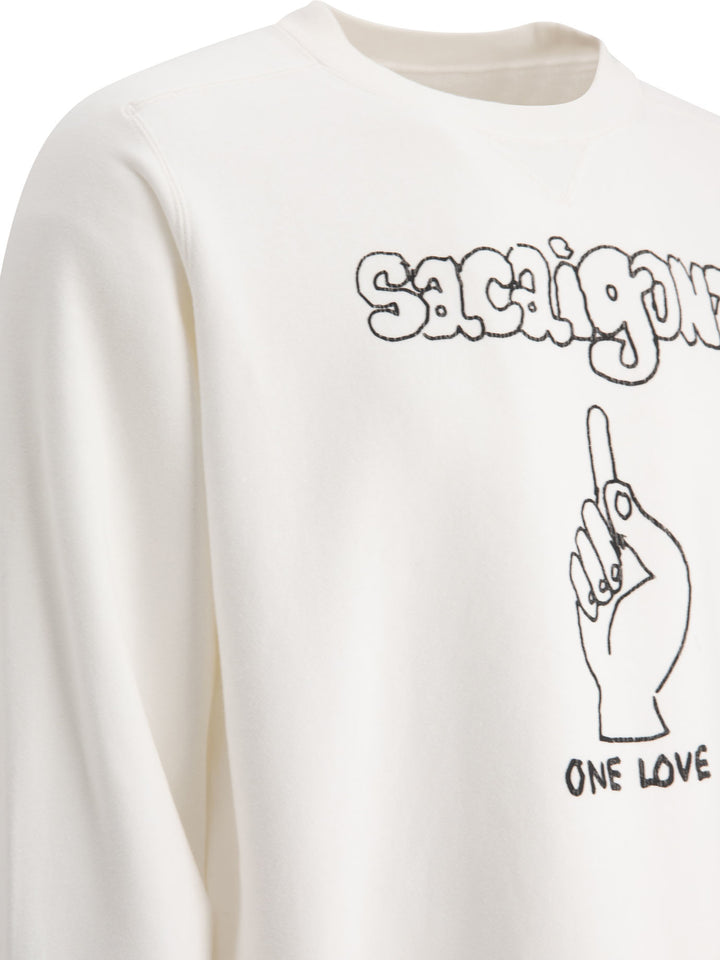 Gonz Sacaigonz Sweatshirts White