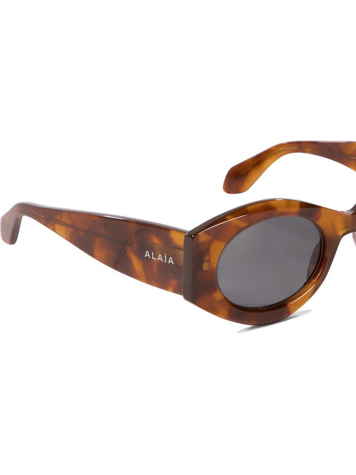 Cat-Eye Sunglasses Brown