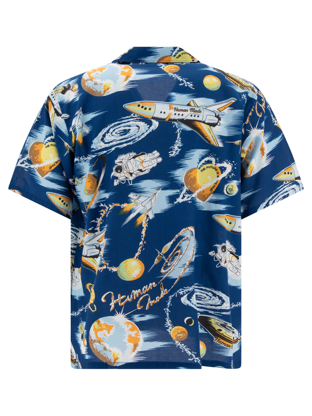 Graphic Vacation Shirts Blue