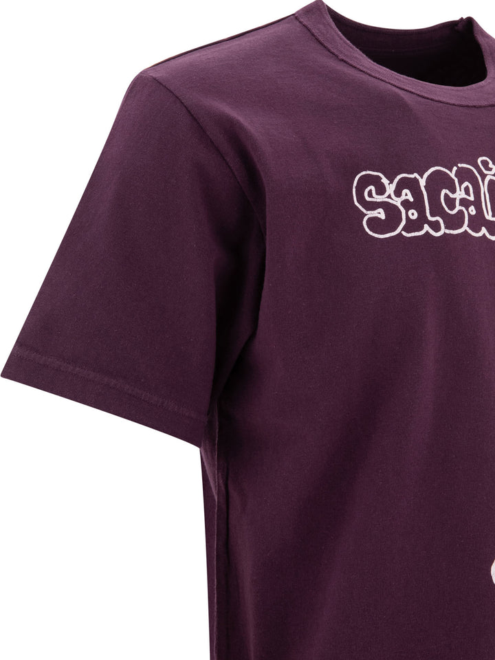 Sacaigonz T-Shirts Purple