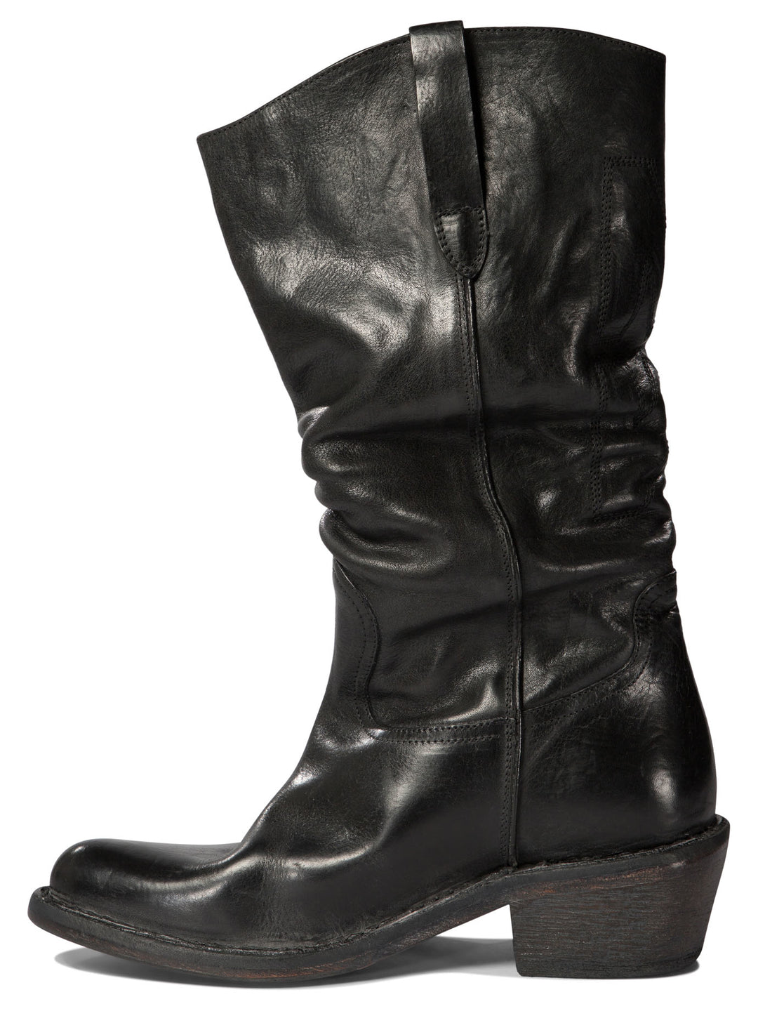 Cowboy Ankle Boots Black