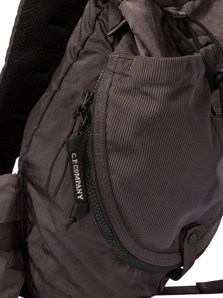 Nylon B Backpacks Brown