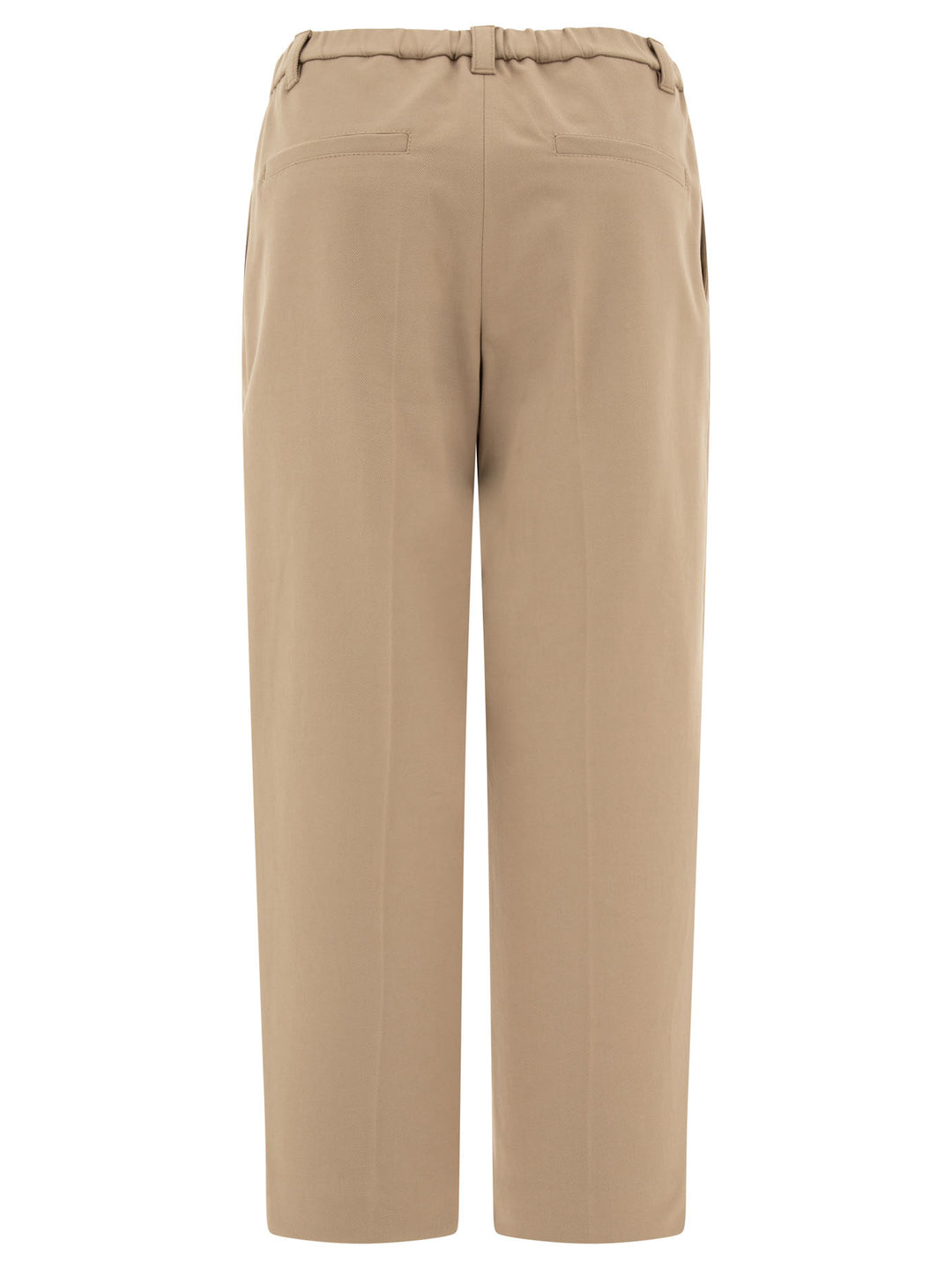 Slouchy Trousers Beige