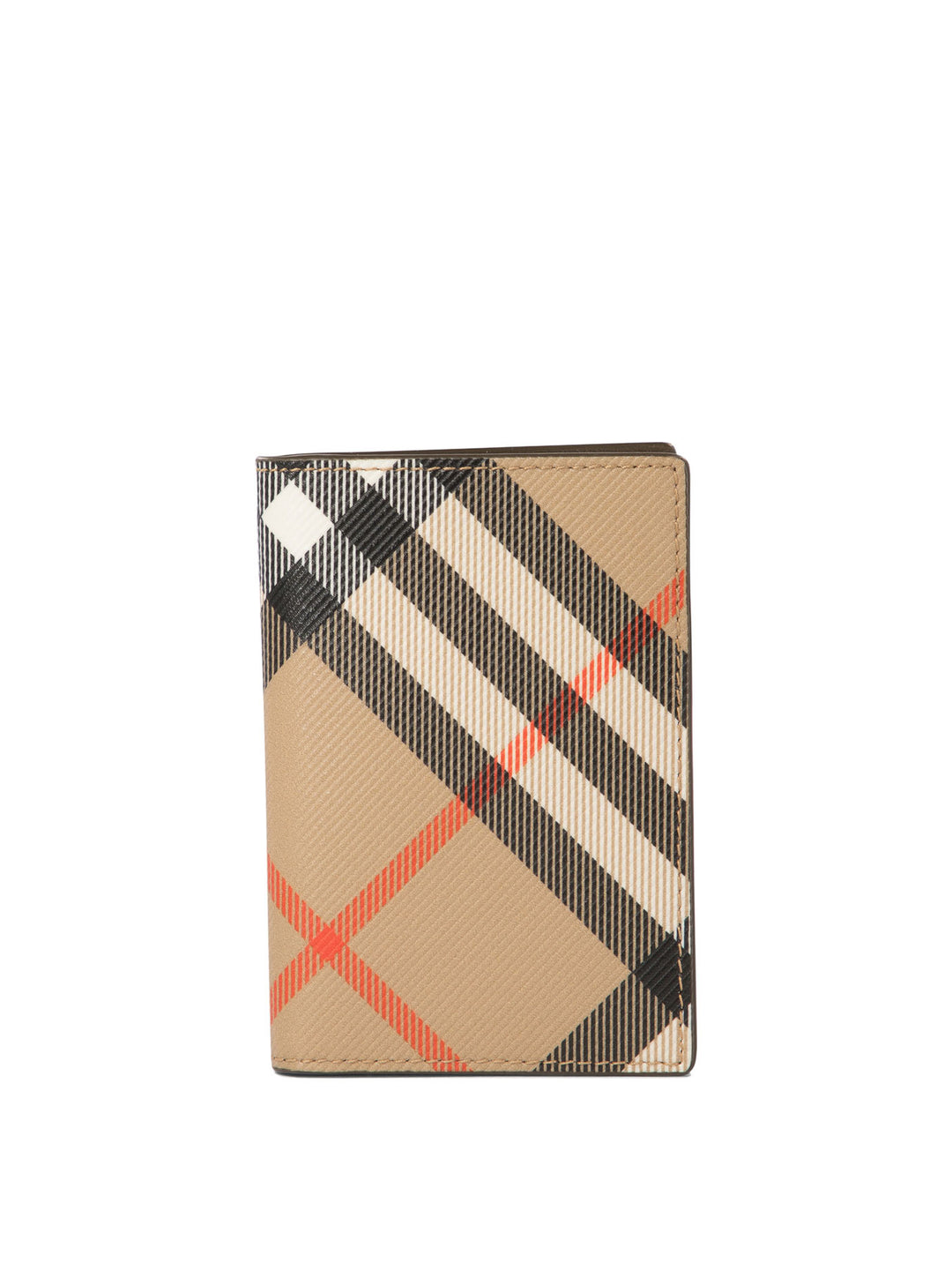 Check Wallets & Card Holders Beige