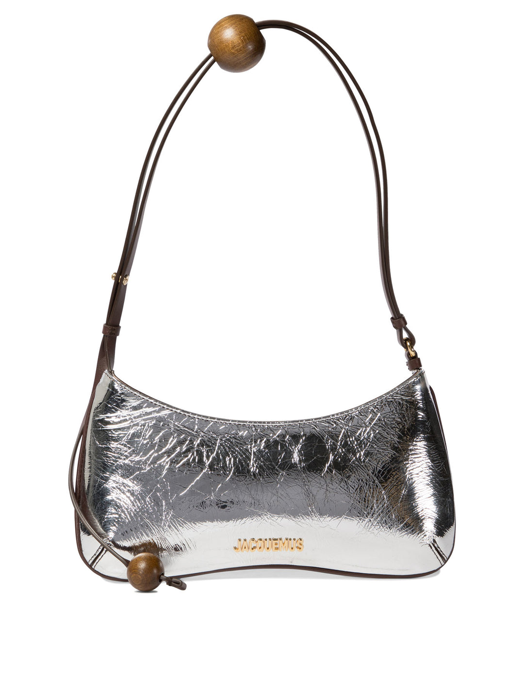 Le Bisou Perle Shoulder Bags Silver