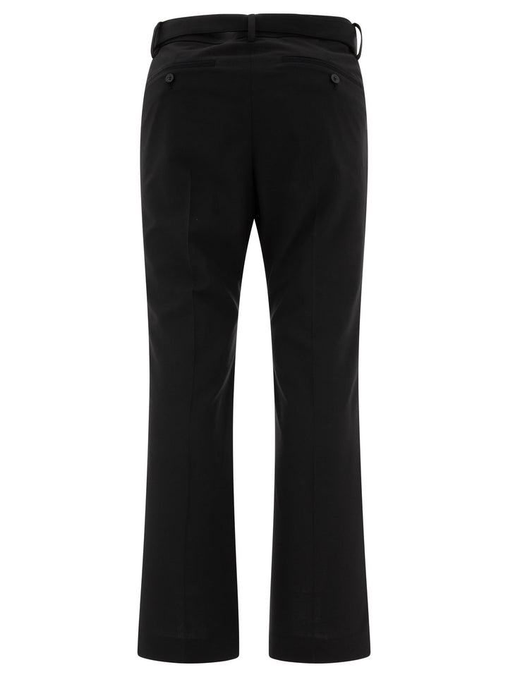 Belted Trousers Black