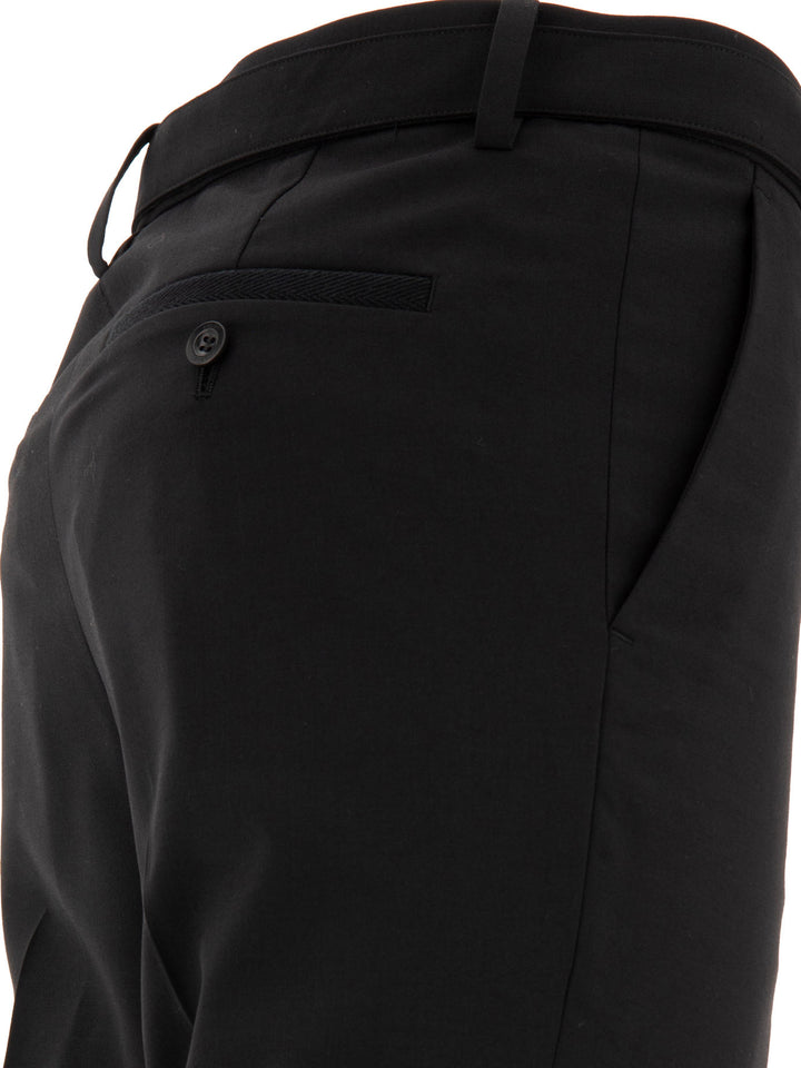 Belted Trousers Black