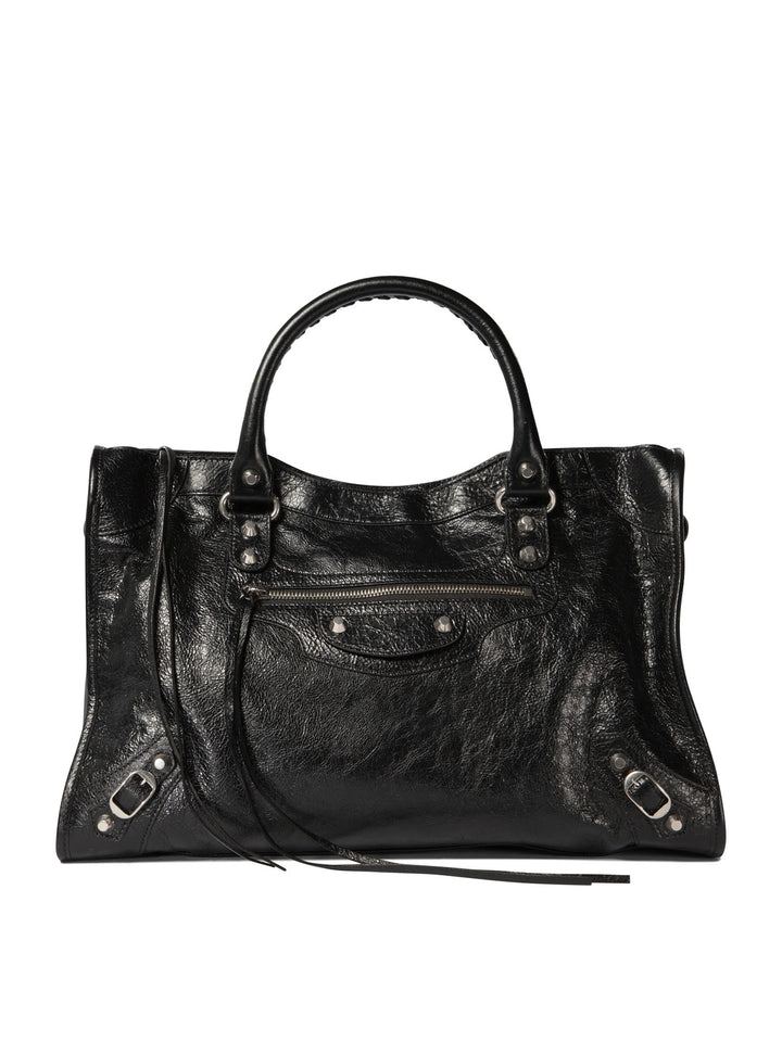 Le City M Handbags Black