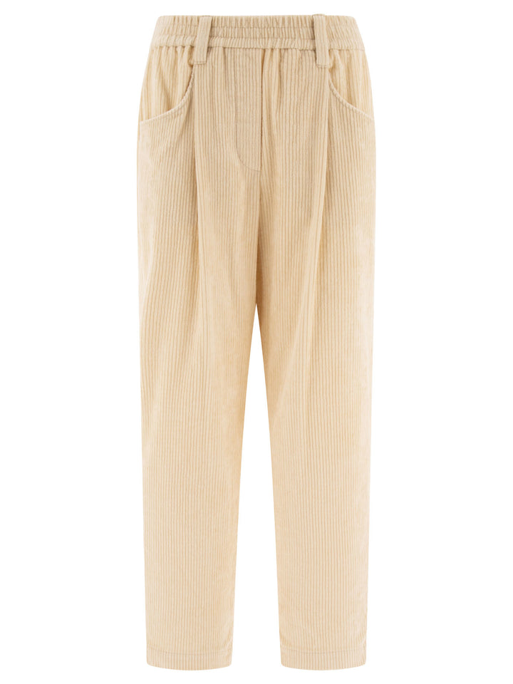 Baggy Trousers White