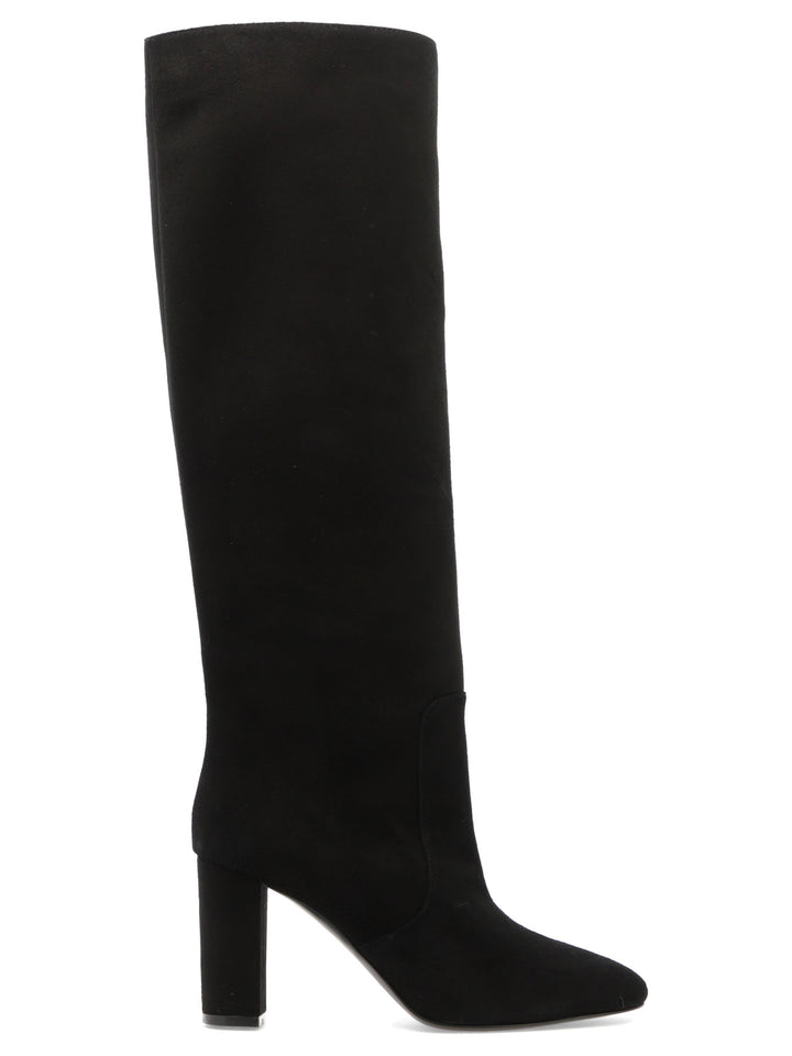 Suede Boots Stivali & Stivaletti Black