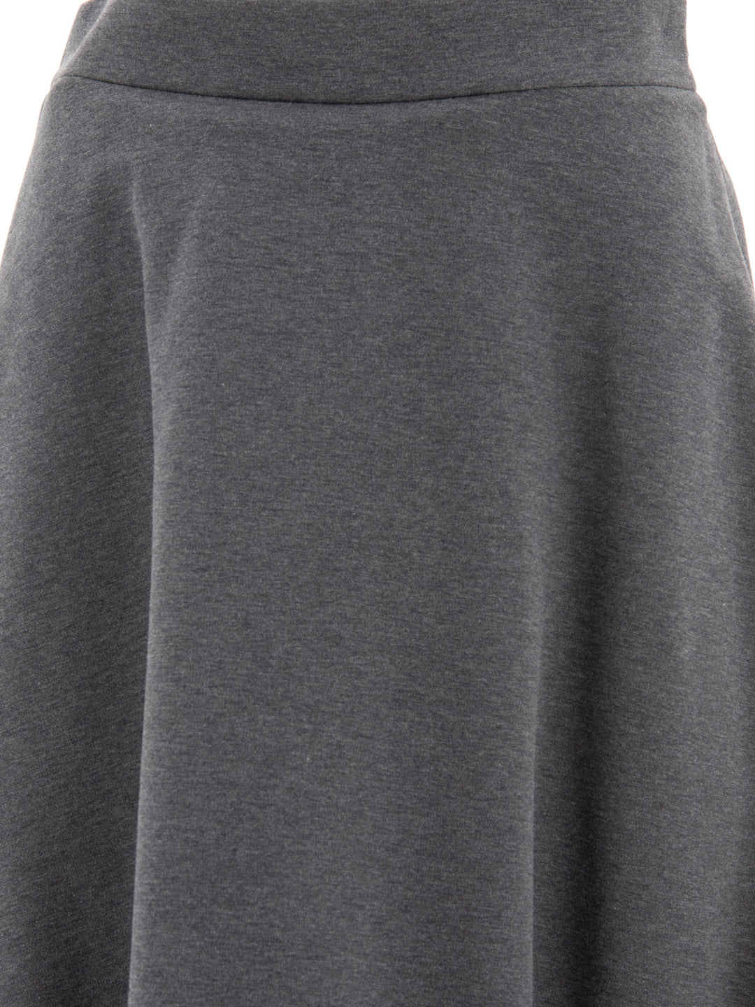 Circle Midi Skirts Grey