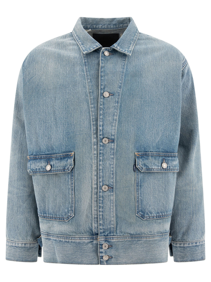 Trucker Denim Jacket Jackets Light Blue