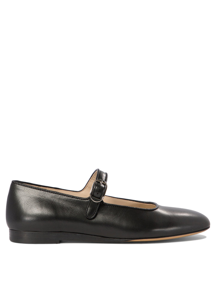 Mary Jane Ballet Flats Ballerinas Black