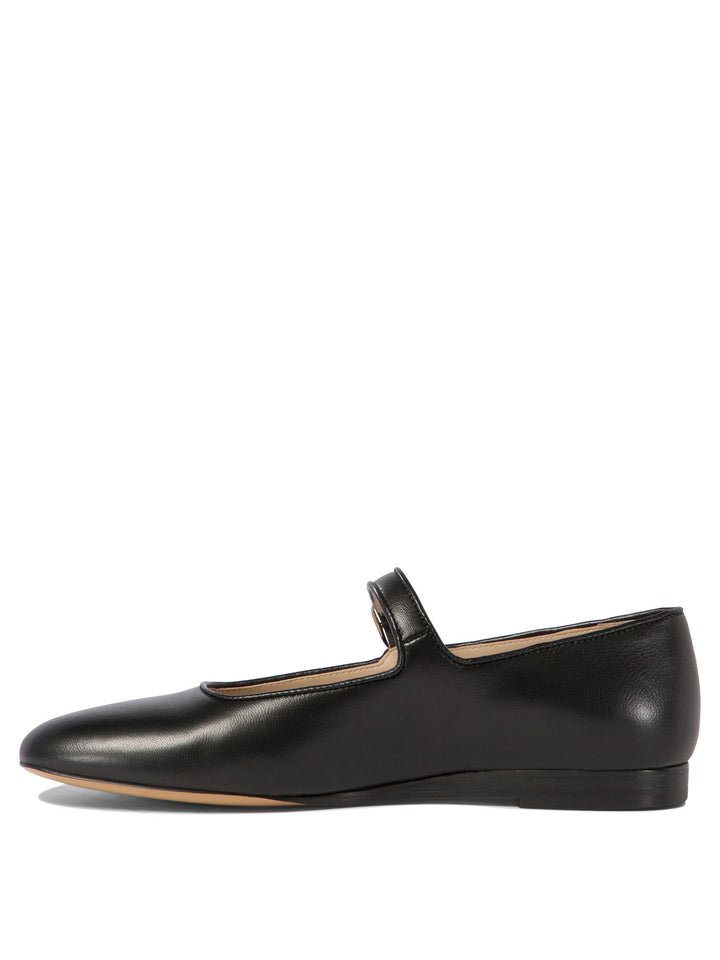 Mary Jane Ballet Flats Ballerinas Black