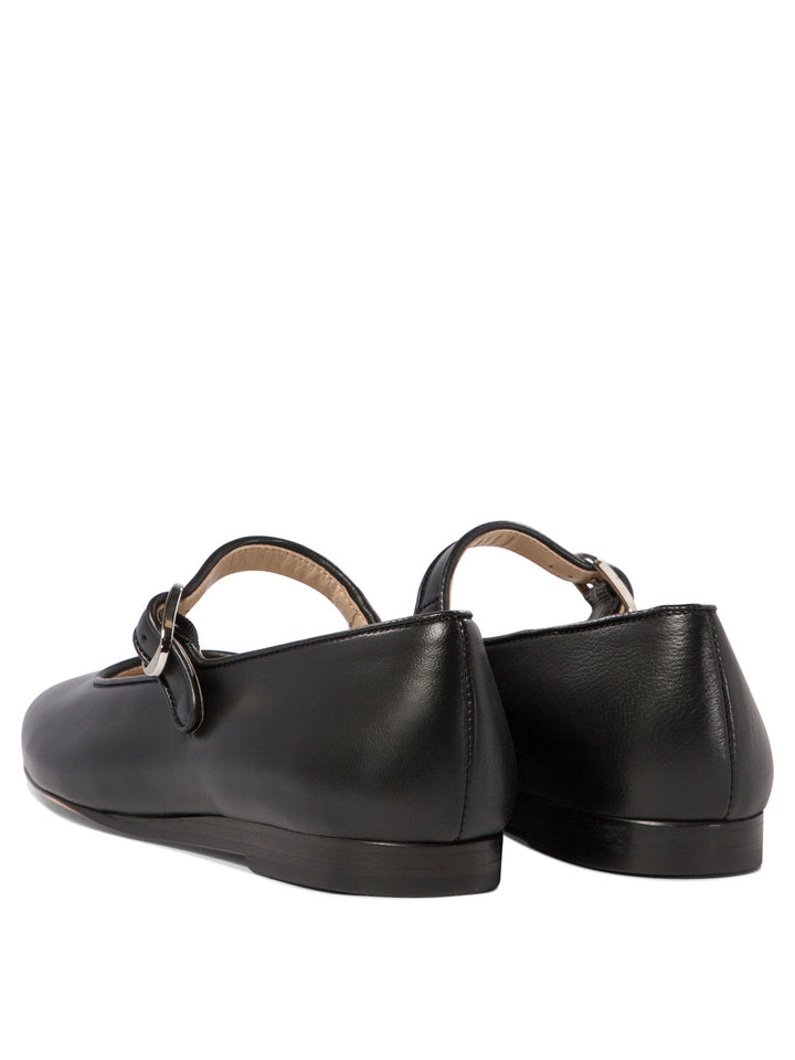 Mary Jane Ballet Flats Ballerinas Black