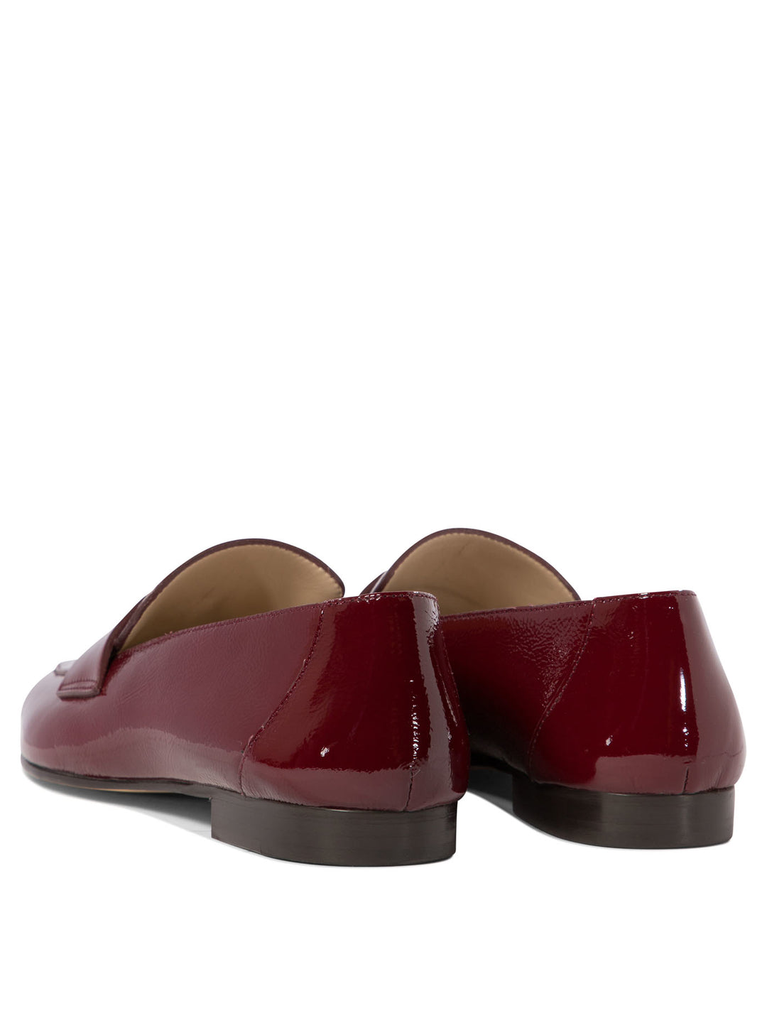 Patent Leather Loafers Loafers & Slippers Bordeaux