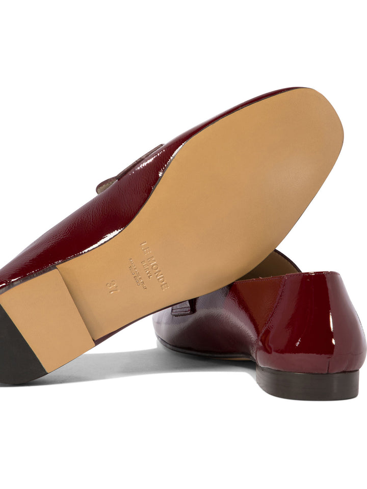 Patent Leather Loafers Loafers & Slippers Bordeaux