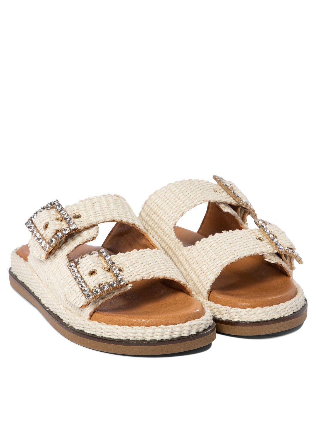 Greta Sandals White