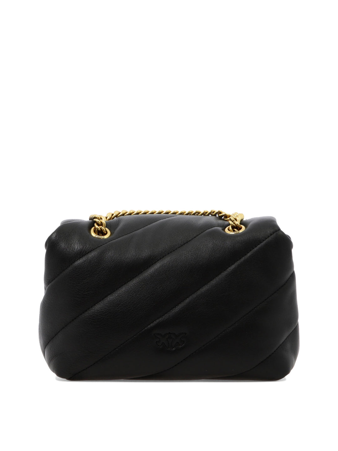 Love Mini Puff Shoulder Bags Black