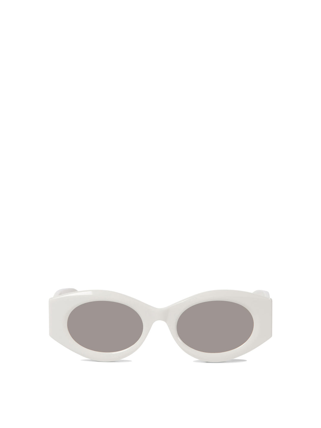 Cat-Eye Sunglasses White