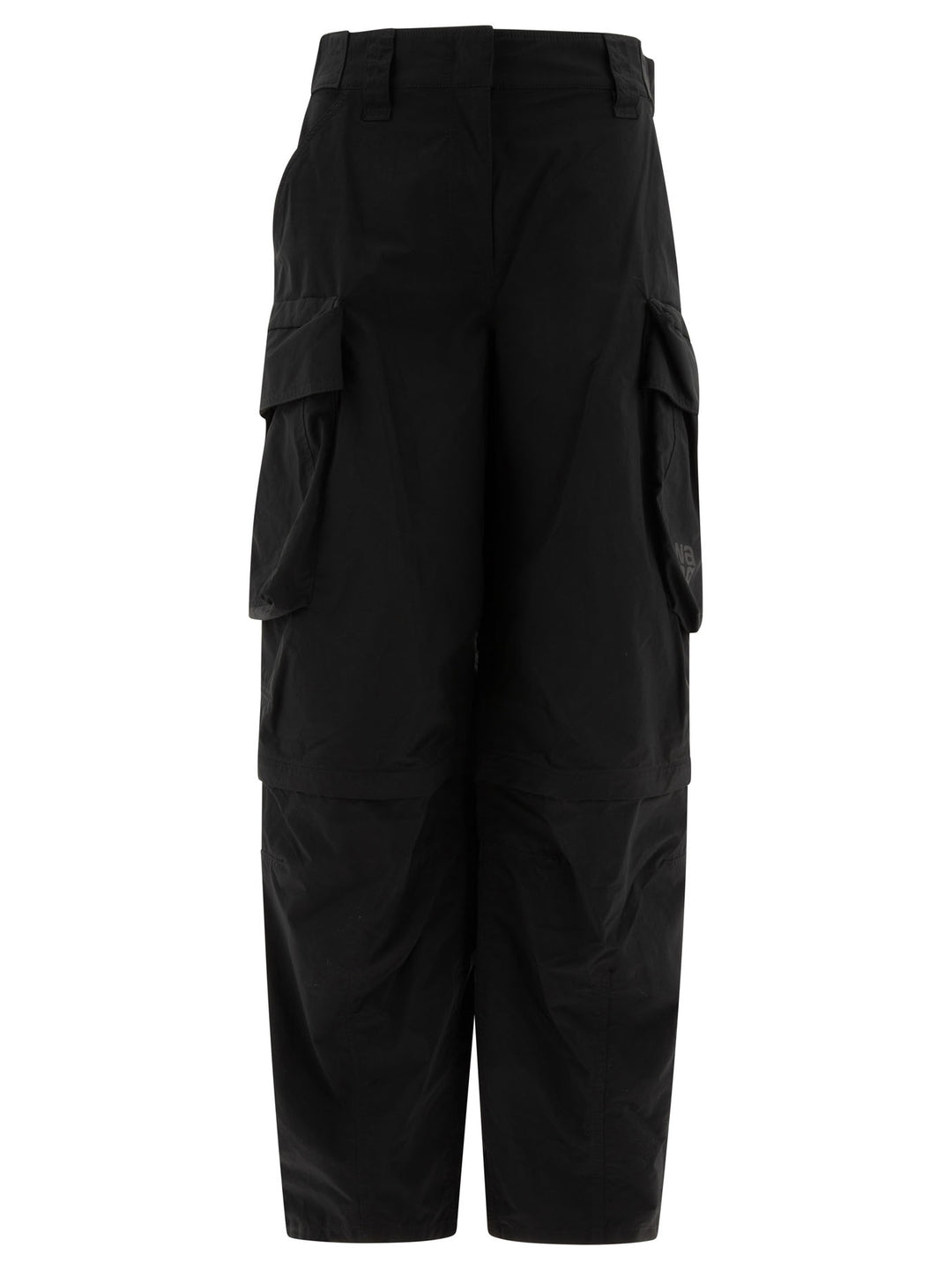 Cargo  With Oversize Pockets Trousers Black