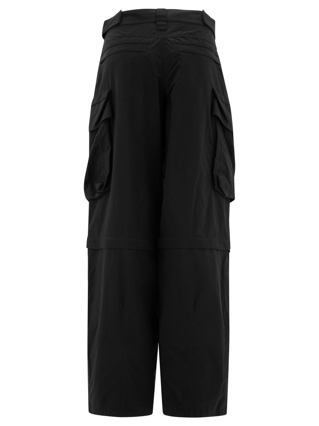 Cargo  With Oversize Pockets Trousers Black