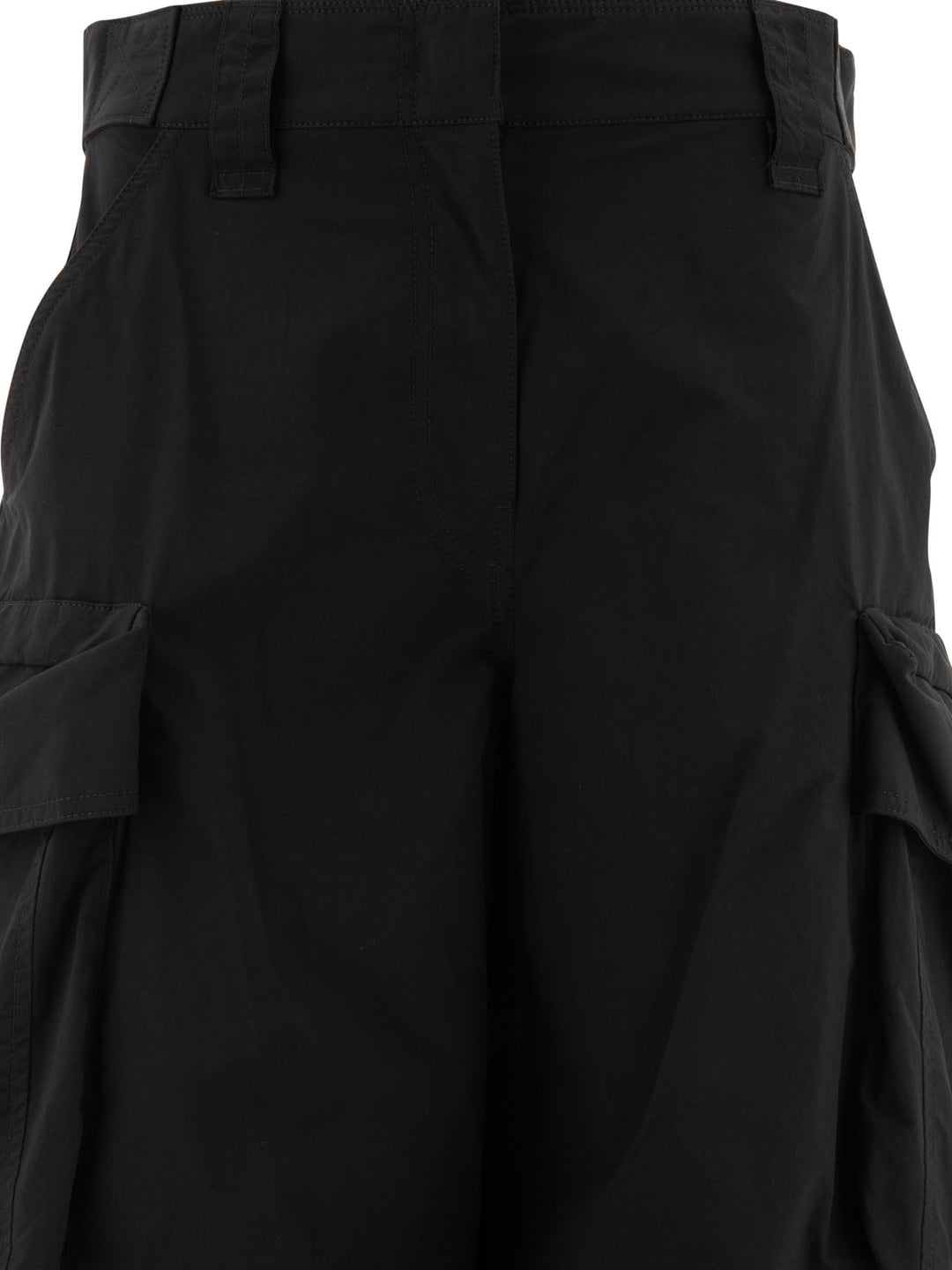 Cargo  With Oversize Pockets Trousers Black