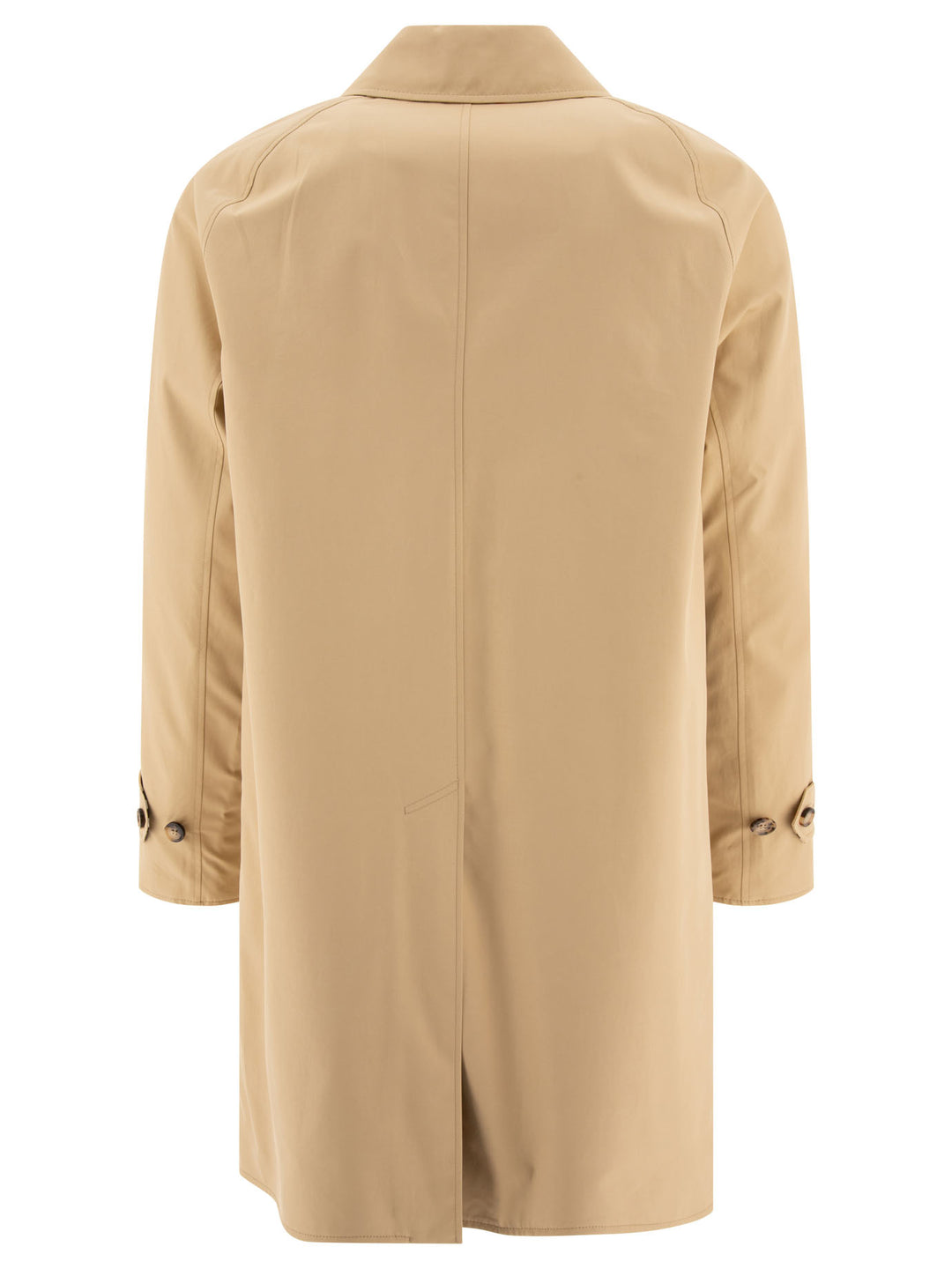 Long Reversible Gabardine Car Coat Coats Beige