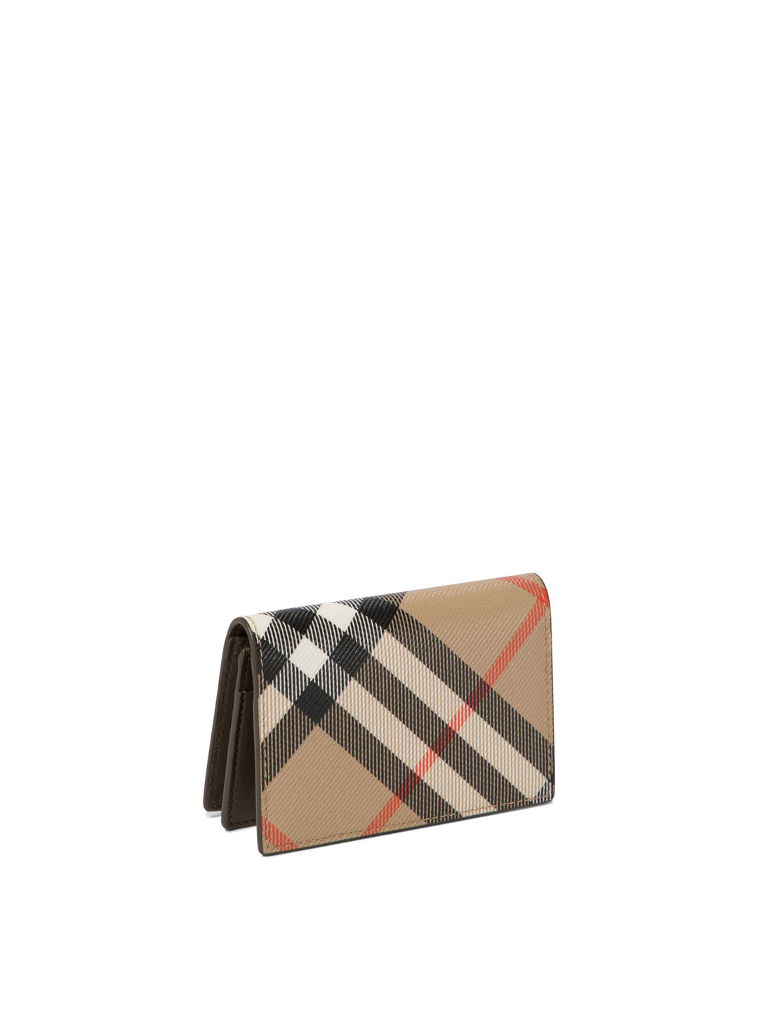 Check Wallets & Card Holders Beige