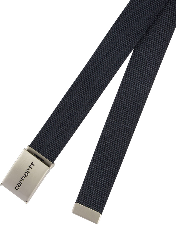 Clip Chrome Belts Blue