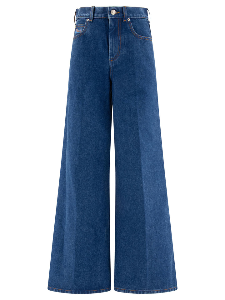 Wide Leg Jeans Light Blue