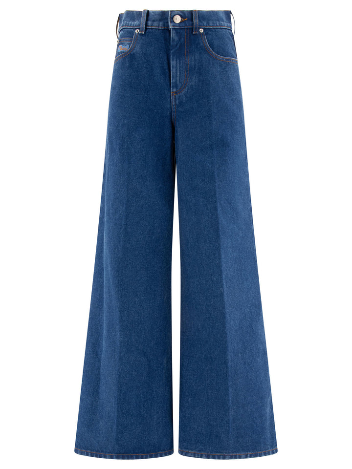 Wide Leg Jeans Light Blue