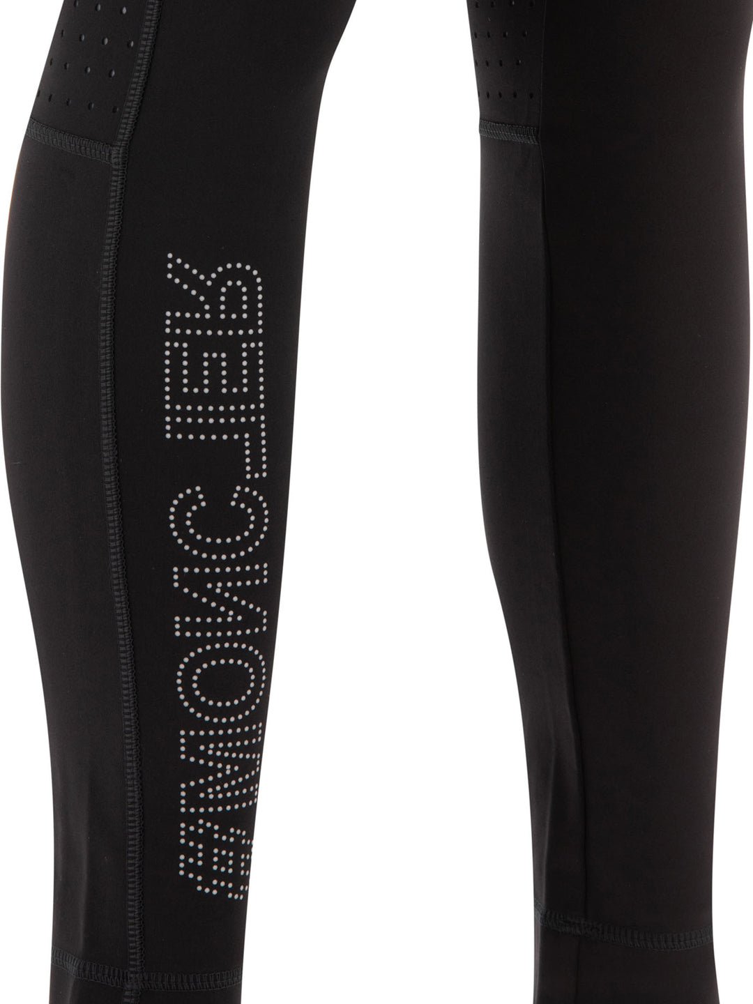 Leggings In Technical Nylon Trousers Black