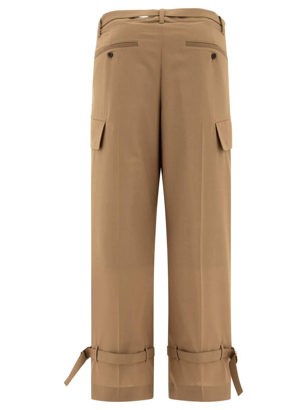 Belted Trousers Beige